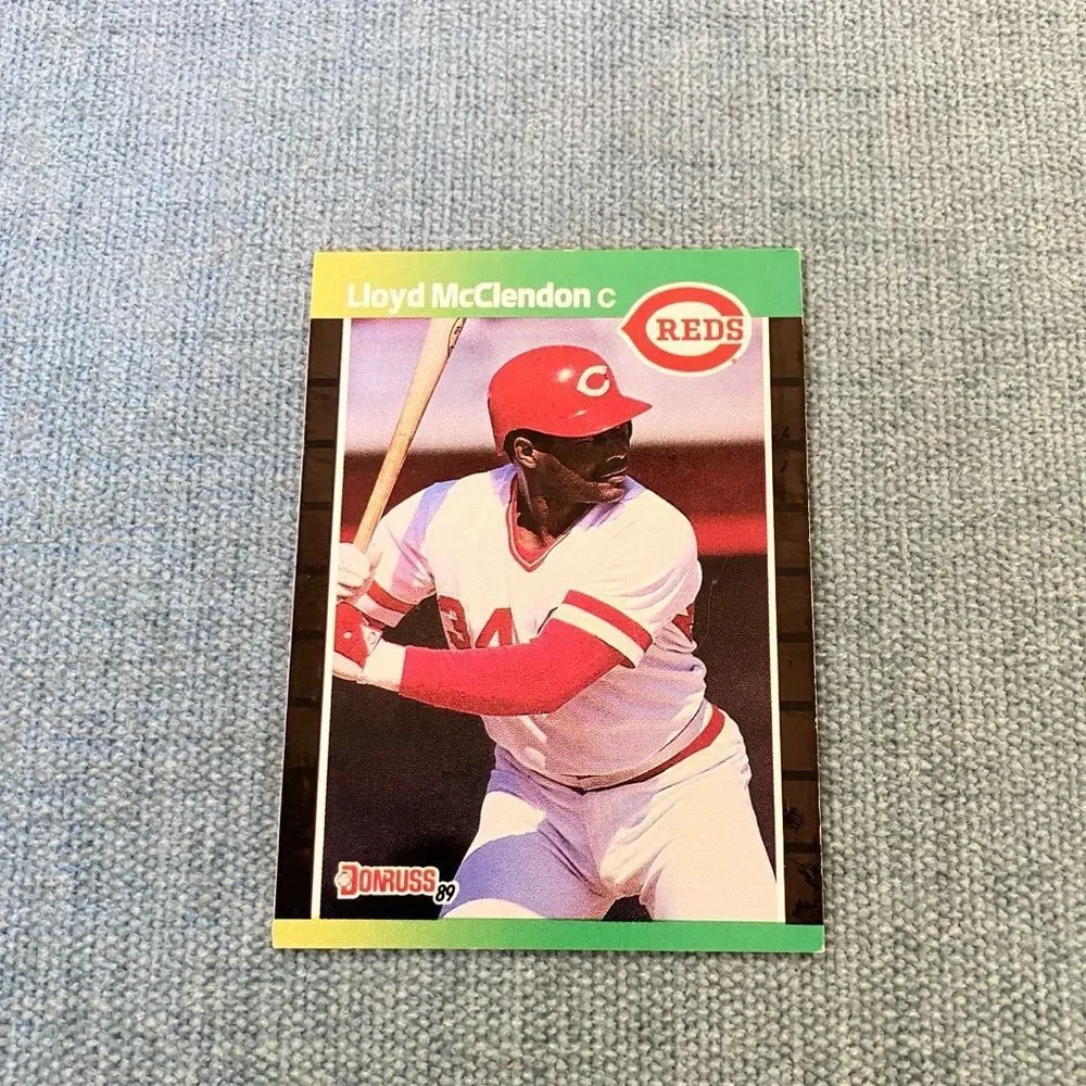 1989 Donruss Cincinnati Reds Baseball Card Trading Card
